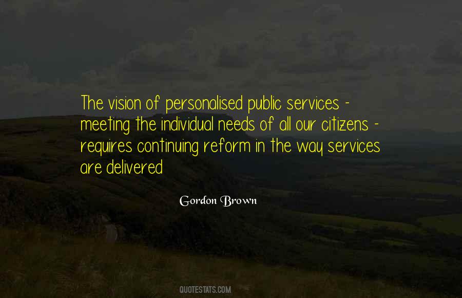 Quotes About Public Services #1436291