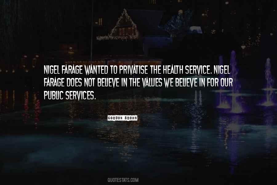 Quotes About Public Services #1564284