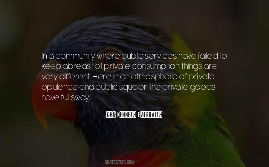 Quotes About Public Services #1804716