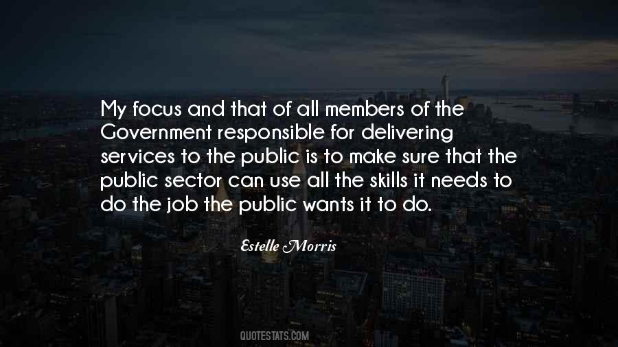 Quotes About Public Services #444424