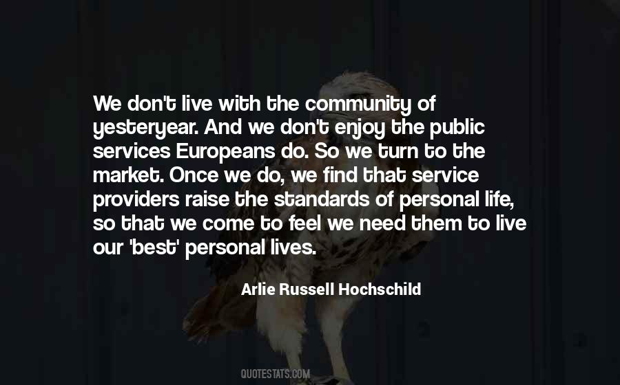 Quotes About Public Services #523406