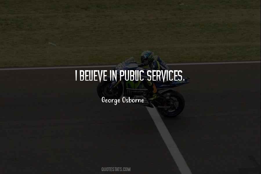 Quotes About Public Services #596030