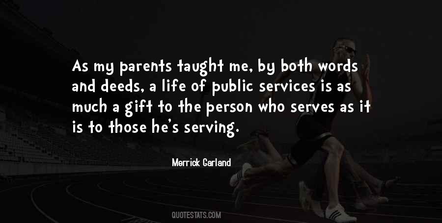 Quotes About Public Services #741544