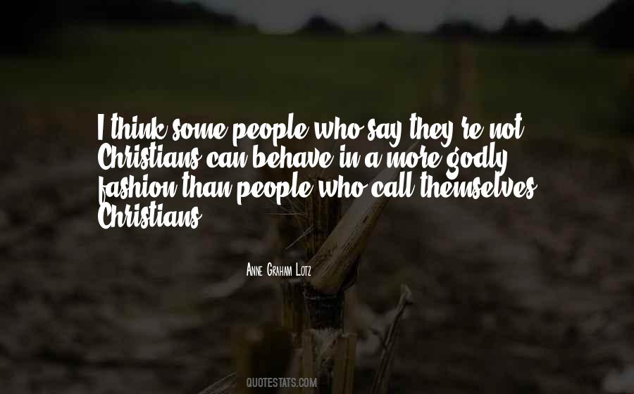 Godly People Quotes #1007348
