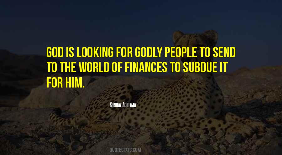 Godly People Quotes #790377