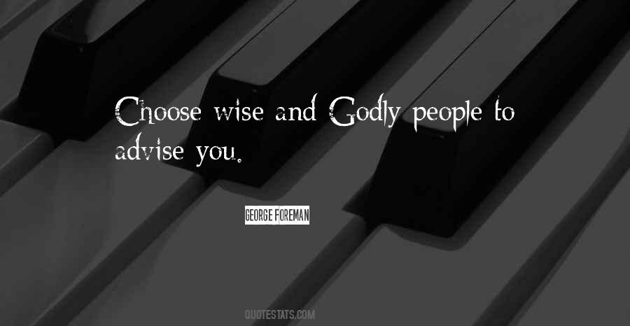 Godly People Quotes #983602