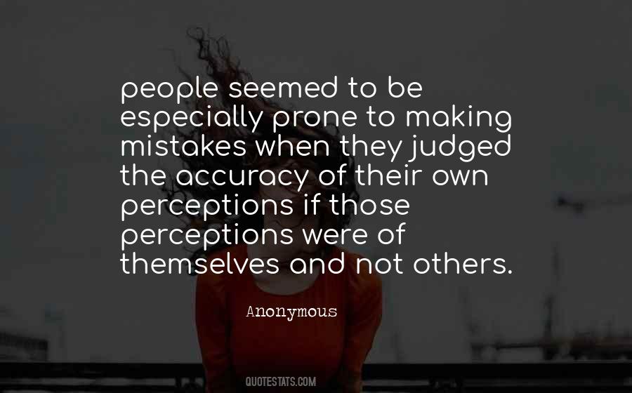 Quotes About Perceptions Of Others #1515219