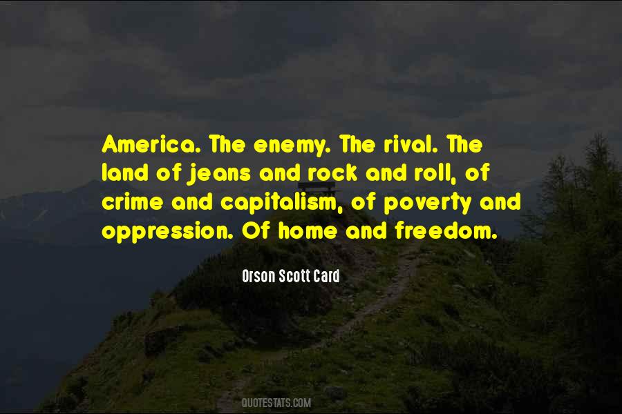 Poverty Capitalism Quotes #1119696