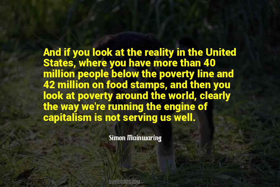Poverty Capitalism Quotes #1313496