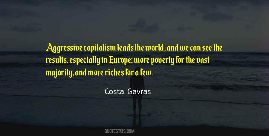 Poverty Capitalism Quotes #253290