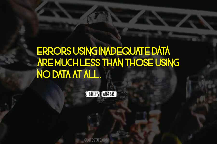 Quotes About Using Data #1657473