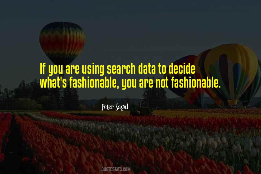 Quotes About Using Data #18083