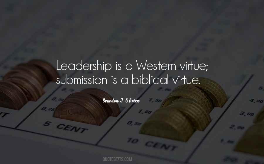 Quotes About Biblical Leadership #158329