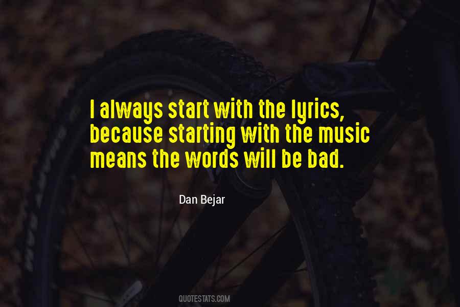 Quotes About Bad Words #365046