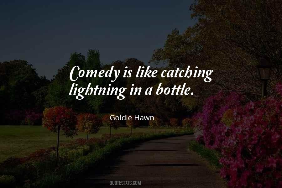 Quotes About Lightning In A Bottle #1213456