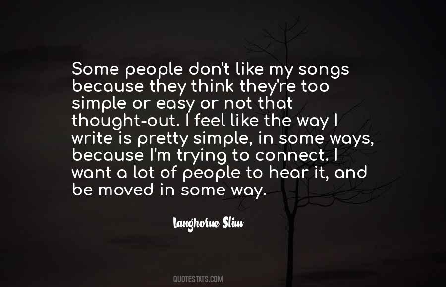 Quotes About Simple Ways #153367 Quotes About Simple Ways #153367