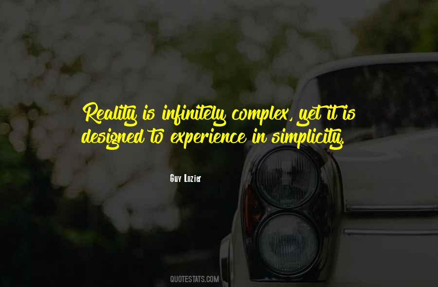 Quotes About Simplicity In Life #1122276