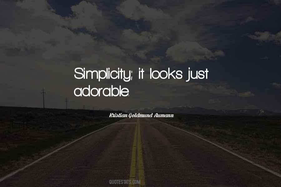 Quotes About Simplicity In Life #1315539