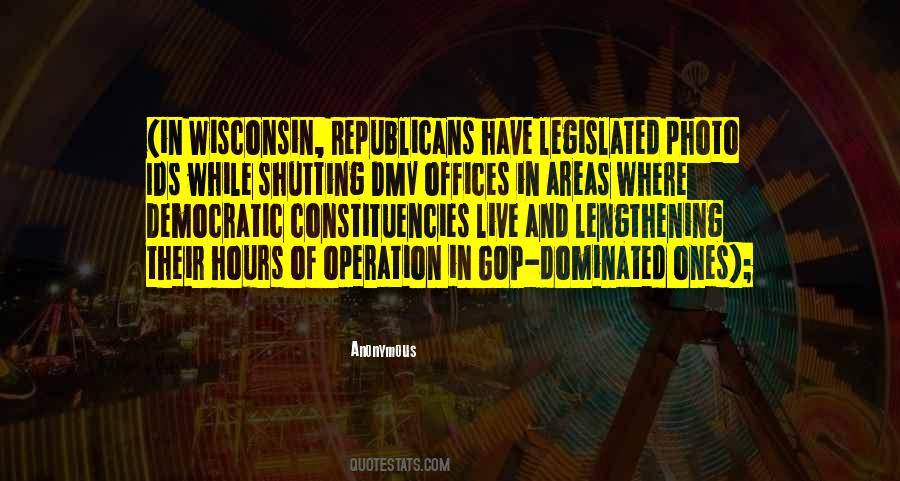 Gop Republicans Quotes #1609305