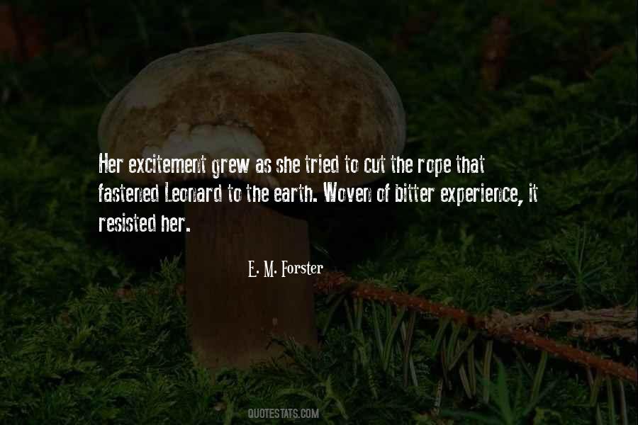 Bitter Experience Quotes #1854358