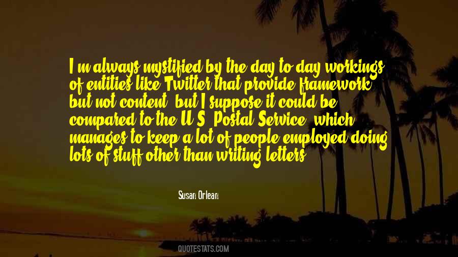 Quotes About Going Postal #61868