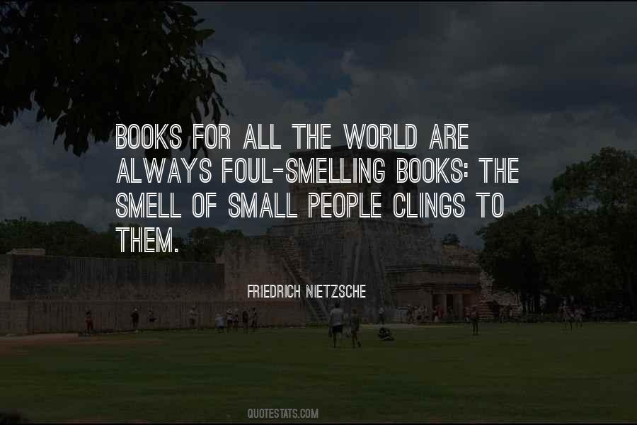 Quotes About Smelling Books #376506