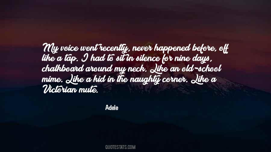 Quotes About Going Mute #92002