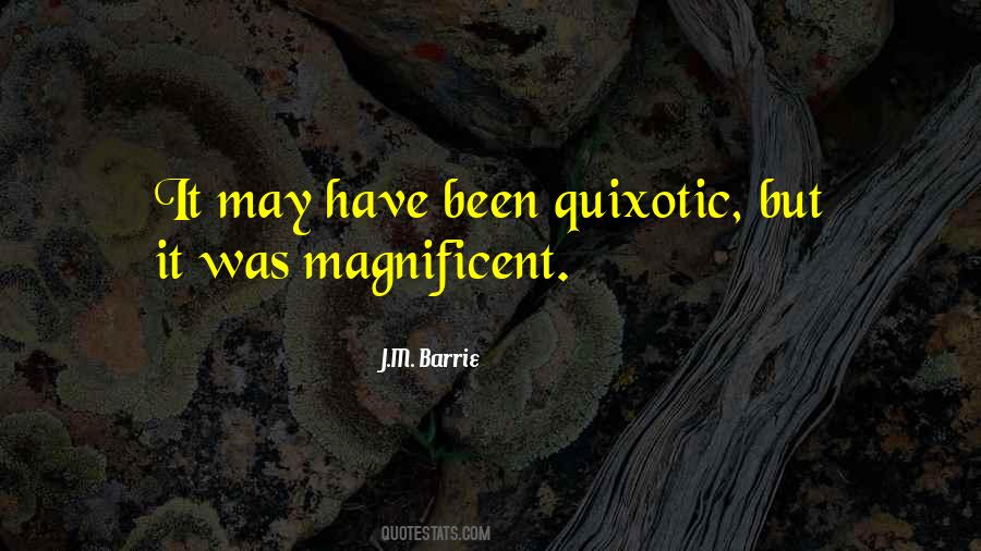 Quotes About Quixotic #1776772