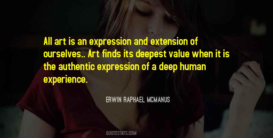 Authentic Expression Quotes #261941