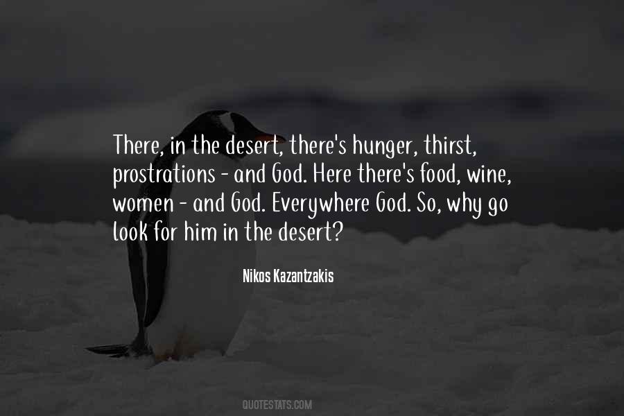 Quotes About Hunger And Thirst #1190813