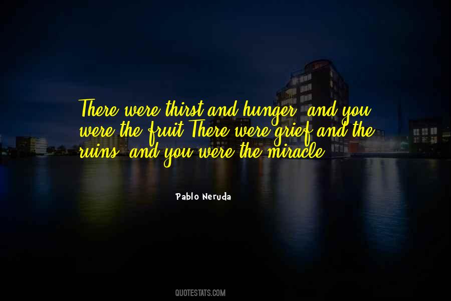 Quotes About Hunger And Thirst #1396136