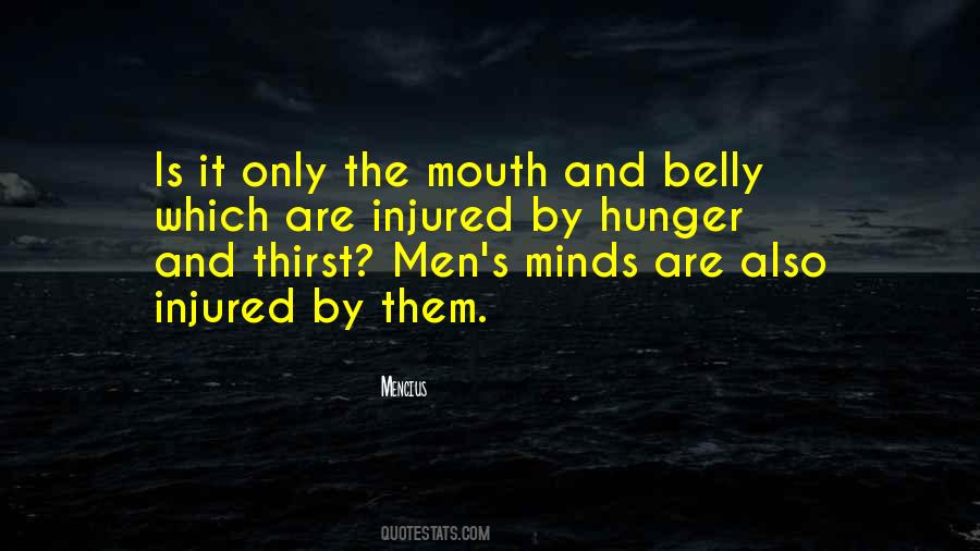 Quotes About Hunger And Thirst #682896