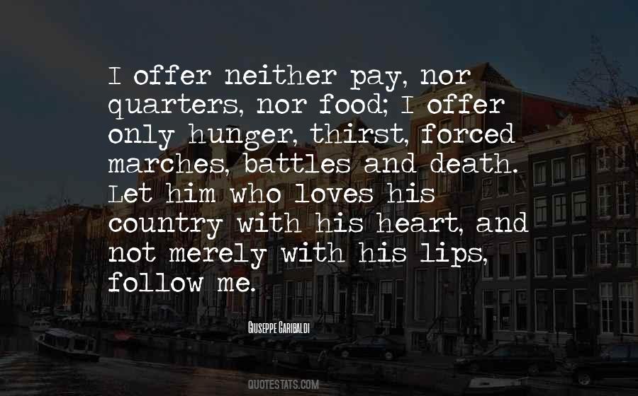 Quotes About Hunger And Thirst #860953