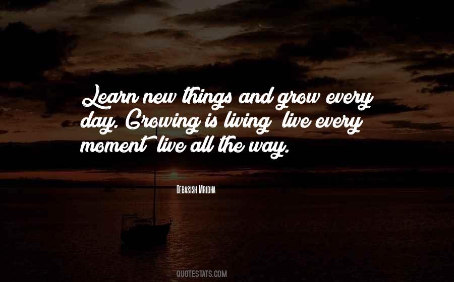 Love Every Moment Quotes #108306