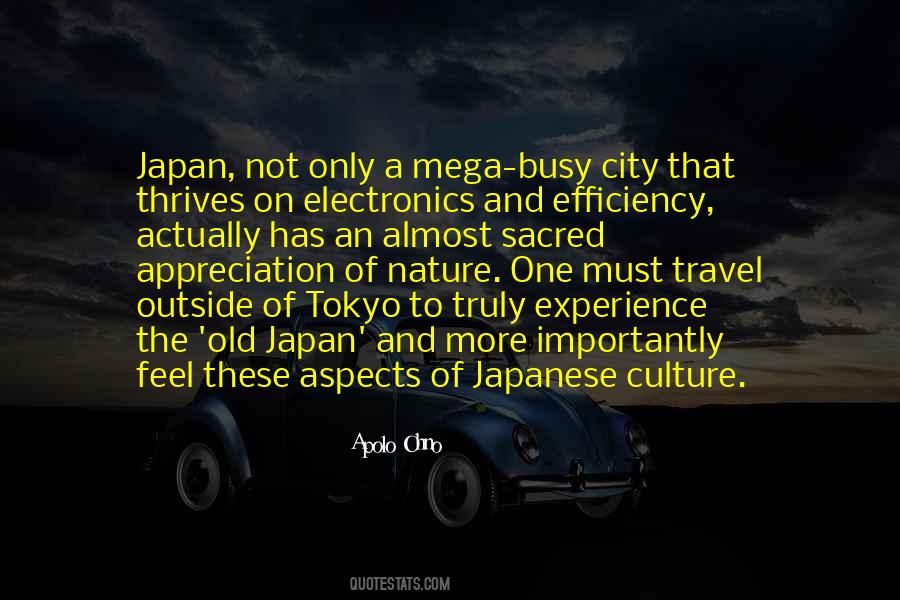 Quotes About Tokyo Japan #1215722