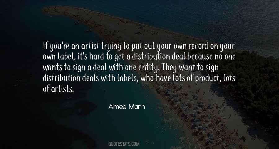 Quotes About Record Labels #165269