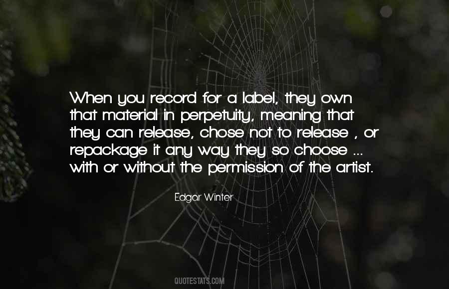 Quotes About Record Labels #897537