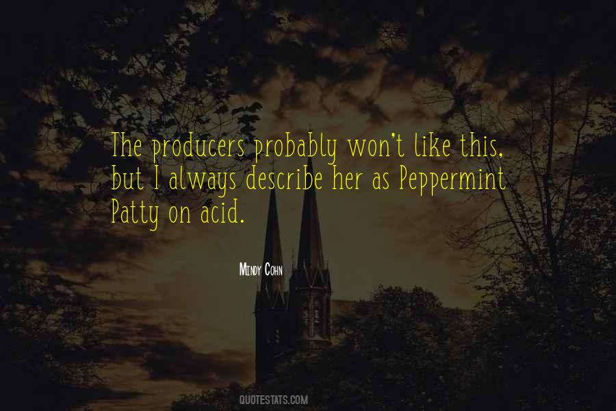 Quotes About Producers #1170068