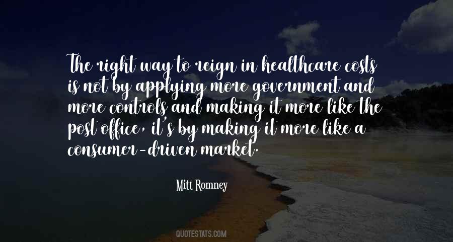 Quotes About Healthcare Costs #874791