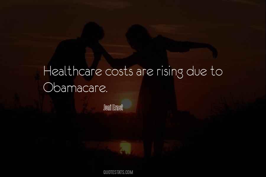 Quotes About Healthcare Costs #876375