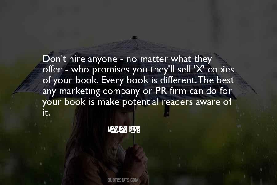 Quotes About Marketing And Pr #731012