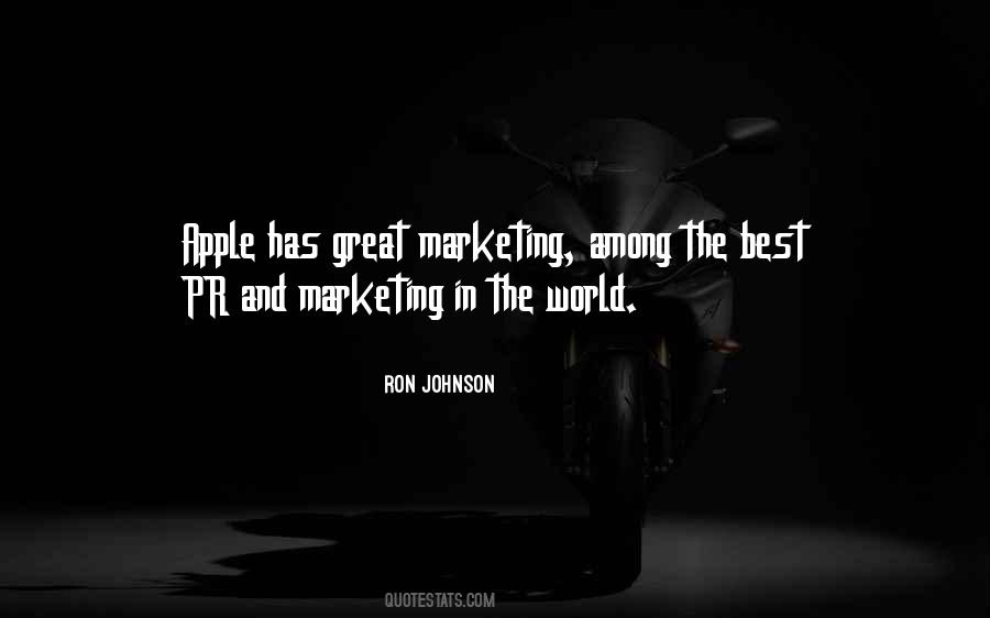 Quotes About Marketing And Pr #949856