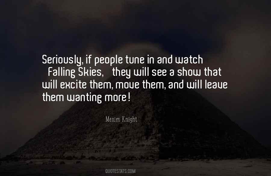 Quotes About Wanting To Leave #1643700