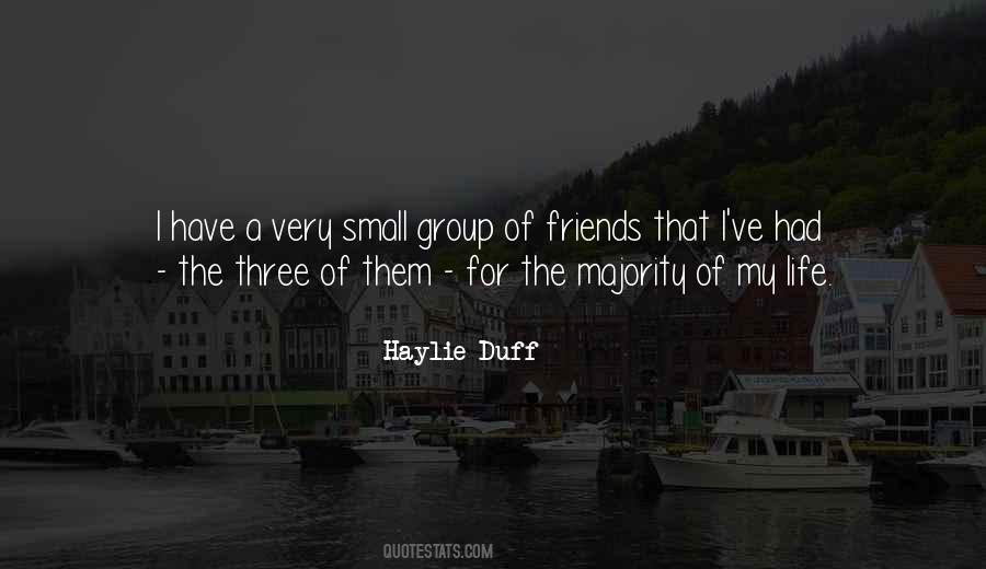 Quotes About Three Friends #784569