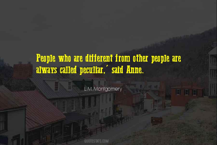 Peculiar People Quotes #126015