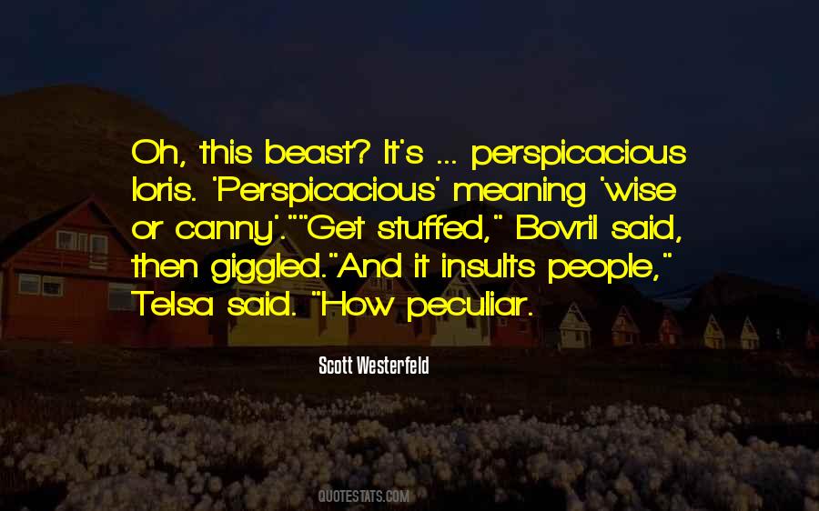 Peculiar People Quotes #1460389