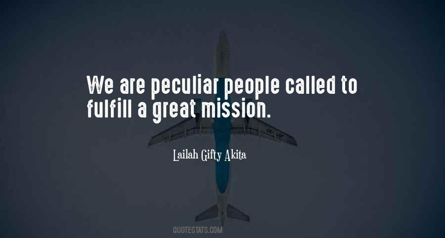 Peculiar People Quotes #414866