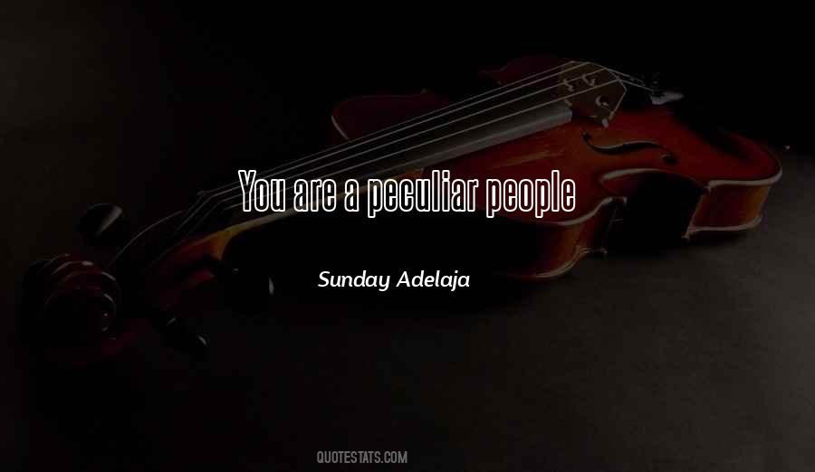 Peculiar People Quotes #551750