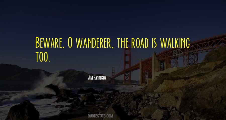 Quotes About Walking The Road #1738070