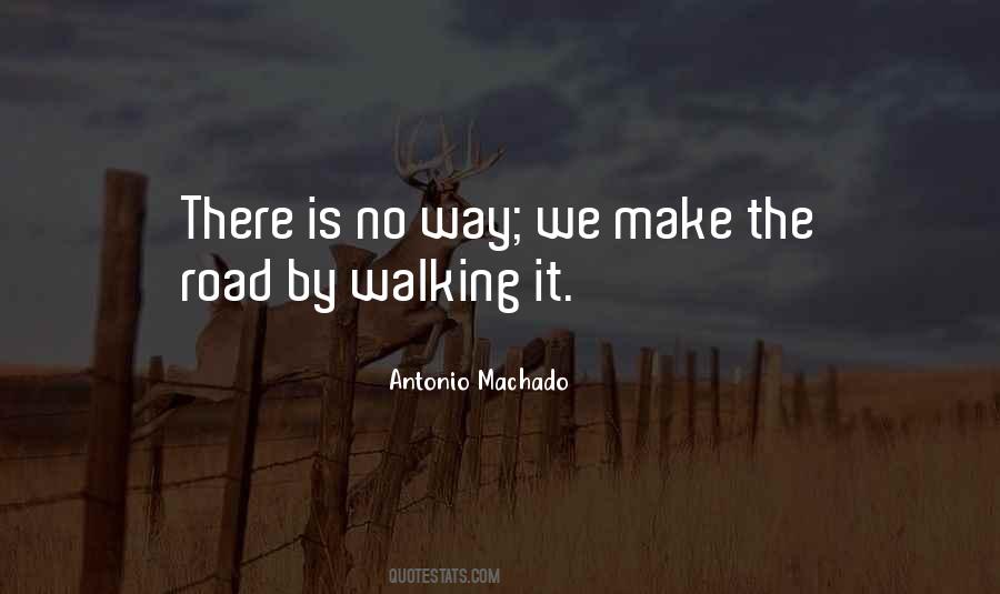 Quotes About Walking The Road #259179